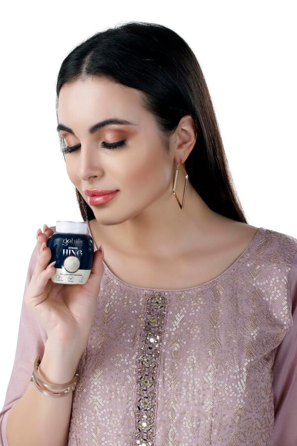 Gohil’s Organic Hing Powder 100gm, Compound Asafoetida, Strong Heeng (Inguva powder) for Cooking. Hing pantry offers - Perungayam Katti