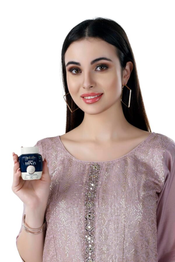 Gohil’s Organic Hing Powder 100gm, Compound Asafoetida, Strong Heeng (Inguva powder) for Cooking. Hing pantry offers - Perungayam Katti